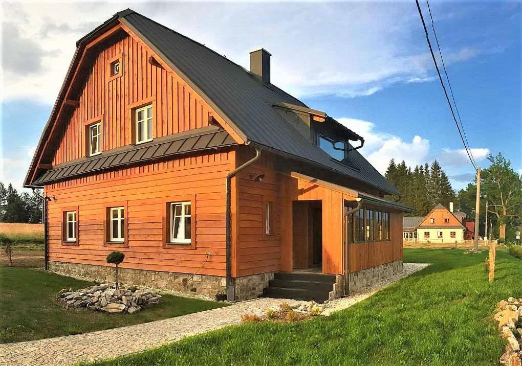 Horsky Apartman Vyhlidka Rejviz Zlate Hory Exterior photo